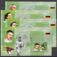 Football / Soccer / Fussball - WM 2006:  Congo  4 Bl ** - 2006 – Deutschland