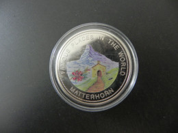 Uganda 1000 Shillings 1993 - Famous Places Of The World Switzerland Matterhorn - Uganda