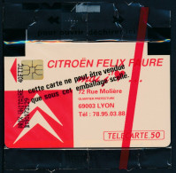 Télécartes France - Publiques N° Phonecote F167 - CITROEN Félix Faure - Lyon (50U - SO3 NSB) - 1991