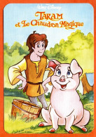 Walt Disney TARAM Et Le Chaudron Magique 4/1 Carte Vierge TBE - Autres & Non Classés