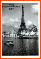 CPM Paris Exposition Universelle 1900 Carte Vierge TBE - Ausstellungen