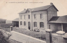 SAINT CHRISTO EN JARRET                    école Communale Des Filles - Autres & Non Classés