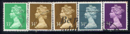 GREAT BRITAIN (MACHINS), ENGLAND, NO.'S MH149-MH152 - Angleterre