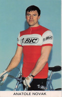 Vélo - Cyclisme - Coureur Cycliste  Anatole Novak - Team BIC - 1967 - Cycling