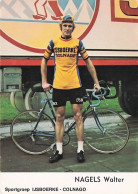 Vélo - Cyclisme - Coureur Cycliste Walter Nagels - Team Ijsboerke - 1976 - Cycling