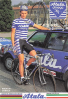 Vélo - Cyclisme - Coureur Cycliste  Daniele Bruschi - Team Atala - 1988 - Radsport