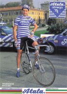 Vélo - Cyclisme - Coureur Cycliste  Massimo Podenzana - Team Atala - 1988 - Cycling