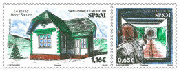 Saint-Pierre & Miquelon  - 2024 - Diptyque - Le Stand Henri Sautot - MNH ** - Neuf - New - - Unused Stamps