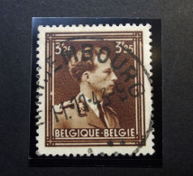 Belgie Belgique - 1943 - OPB/COB N° 645 (  1 Value )  - Leopold III Open Kraag -  Obl. Mariembourg - 1943 - 1936-1957 Open Kraag