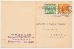 Briefkaart G. 238 / Bijfrankering Rotterdam - Zeist 1941 - Postal Stationery