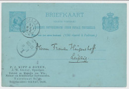 Briefkaart G. 29 Particulier Bedrukt Delft - Duitsland 1892 - Postal Stationery