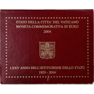 Vatican, John Paul II, 2 Euro, Foundation Of The Vatican, 75th Anniversary - Vaticano