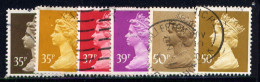 GREAT BRITAIN (MACHINS), ENGLAND, NO.'S MH153-MH156, MH159 AND MH160 - England