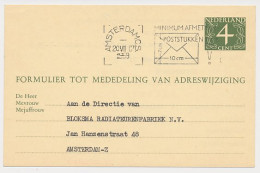 Verhuiskaart G. 26 Locaal Te Amsterdam 1959 - Postal Stationery