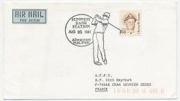 Cover / Postmark USA 1991 Golf - Sunwest Bank Station - Other & Unclassified
