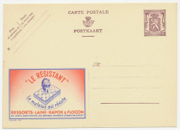 Publibel - Postal Stationery Belgium 1948 Mattress - Bed - Lion  - Non Classificati