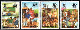 Swaziland - 1994 25th Anniversary Of US Peace Corps In Swaziland Set (**) # SG 634-637 - Swaziland (1968-...)