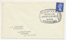 Cover / Postmark GB / UK 1972 Football - Watney Cup - Other & Unclassified