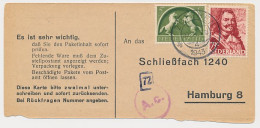 Zutphen - Hamburg Duitsland 1943 - Liebesgabenpaket - Non Classés