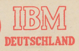 Meter Cut Germany 1953 IBM - Unclassified