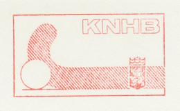 Meter Proof / Test Strip Netherlands 1983 Royal Dutch Hockey Association - Altri & Non Classificati
