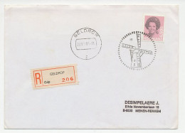 Registered Cover / Postmark Netherlands 1983 Windmill - Windmills