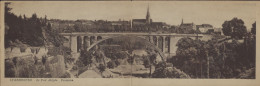 Luxembourg - Luxemburg - LE PONT ADOLPHE , LUXEMBOURG  -  PANORAMA , Victor Ahlen , Luxembg - Bridges