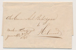 Eindhoven - Helmond 1834 - Met Een Rolletje Geld - ...-1852 Préphilatélie