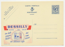 Publibel - Postal Stationery Belgium 1951 Coffee - Desilly - Other & Unclassified