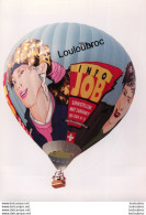 SEMAINE DES BALLONS A AIR CHAUD  A GSTAAD MONTGOLFIERE PUBLICITAIRE  PHOTO DE PRESSE  AGENCE  ANGELI 27 X 18 CM - Luchtvaart