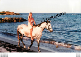 SOPHIE FAVIER A SAINT MARTIN VACANCES SPORTIVES 03/1997 PHOTO DE PRESSE AGENCE  ANGELI 27X18 CM R3 - Berühmtheiten