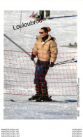 CATHERINE FROT A COURCHEVEL 2001 PHOTO DE PRESSE  AGENCE  ANGELI 27 X 18 CM - Famous People