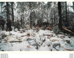 ACCIDENT AIRBUS A320 AU MONT SAINTE ODILE 87 MORTS 20/01/1992 PHOTO AGENCE  ANGELI 27 X 18 CM Ref7 - Aviation