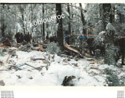 ACCIDENT AIRBUS A320 AU MONT SAINTE ODILE 87 MORTS 20/01/1992 PHOTO AGENCE  ANGELI 27 X 18 CM Ref6 - Luchtvaart