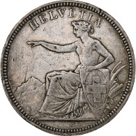 Suisse, 5 Francs, Helvetia, 1874, Bern, Argent, TTB, KM:11 - Other & Unclassified