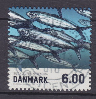 Denmark 2013 Mi. 1725 C, 6.00 Kr Fische Fish Sild Herring Hering (From Booklet) Deluxe Cancel !! - Used Stamps