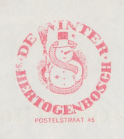 Meter Cover Netherlands 1964 Snowman - S Hertogenbosch - Climate & Meteorology