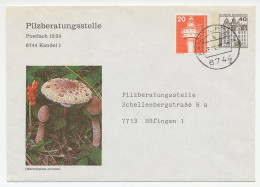 Postal Stationery Germany 1980 Mushroom - Advice Center - Champignons