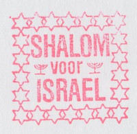 Meter Cover Netherlands 1991 Shalom For Israel - Non Classificati
