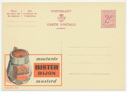 Publibel - Postal Stationery Belgium 1959 Mustard - Bister Dijon - Food