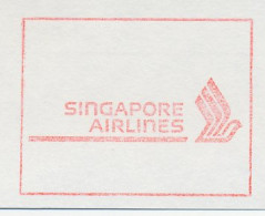 Meter Cut Netherlands 1988 ( FM 2359 ) Singapore Airlines - Airplanes