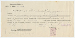 Hoofddorp Haarlemmermeer 1914 - Kwitantie Rijkstelefoon - Non Classés