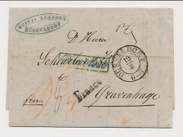 Dusseldorf Duitsland - Den Haag 1846 - Franco Tout - ...-1852 Vorläufer