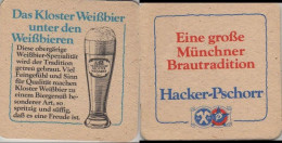 5004133 Bierdeckel Quadratisch - Hacker-Pschorr - Beer Mats