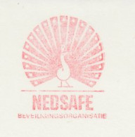 Meter Cut Netherlands 1987 Bird - Peacock - Autres & Non Classés