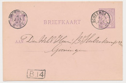 Kleinrondstempel Scheemda 1887 - Non Classés