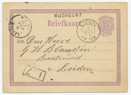 Naamstempel Mijdrecht 1875 - Lettres & Documents