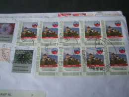 Nederland  Persoonlijke Zegel Gebruik  Liechtenstein Vereniging Aangetekende Brief - Used Stamps