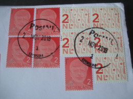 Nederland  2017 Koning Willem Alexander 5x W2   Nr 3599 - Used Stamps