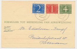 Verhuiskaart G. 29 Locaal Te Rotterdam 1964 - Postal Stationery